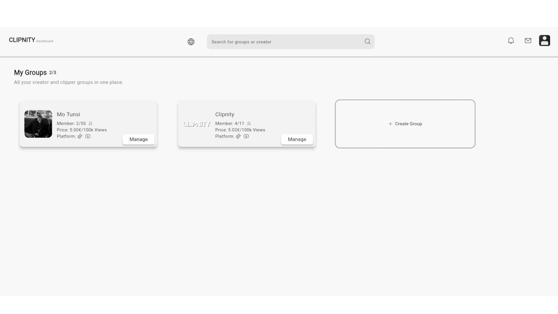 Clipnity workflow preview